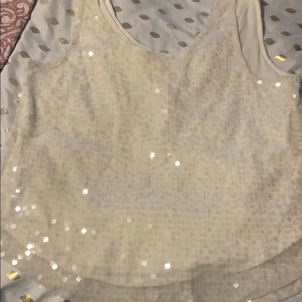 Forever 21 sparkle tank